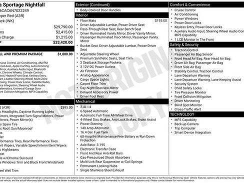 Used 2022 Kia Sportage Nightfall Edition w/ Nighfall AWD Premium Package image 25