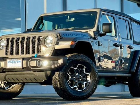 Used 2021 Jeep Wrangler Unlimited Rubicon 4xe AWD/4WD image 32