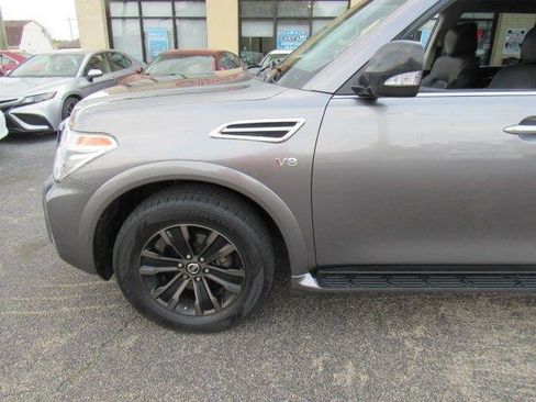 Used 2019 Nissan Armada Platinum w/ Captain's Chairs Package image 2