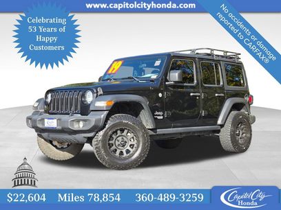Used 2019 Jeep Wrangler Unlimited Sport S