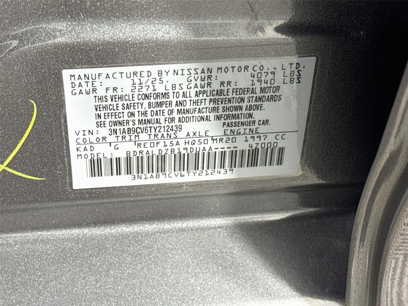 Certified 2026 Nissan Sentra SV w/ Floor Mat Package FWD image 29