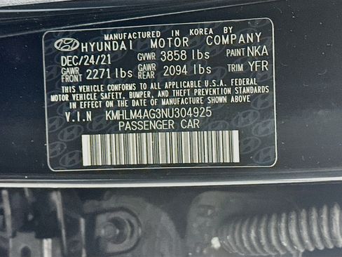 Used 2022 Hyundai Elantra SEL w/ Cargo Package FWD image 12