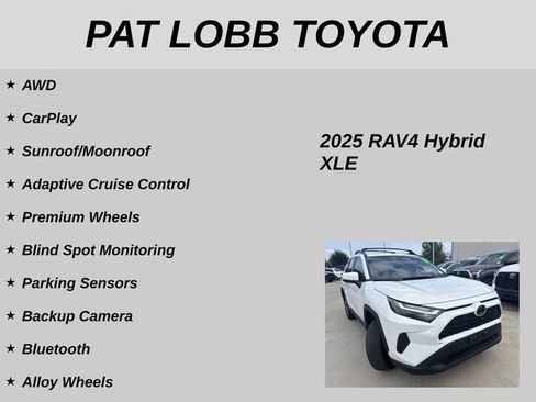 Used 2025 Toyota RAV4 XLE w/ Convenience Package AWD/4WD image 14