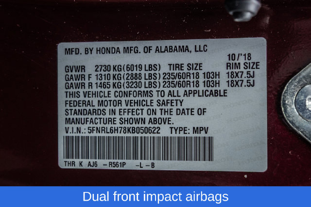 Used 2019 Honda Odyssey EX-L image 34