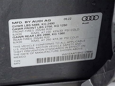 Used 2022 Audi Q5 2.0T Premium Plus image 30