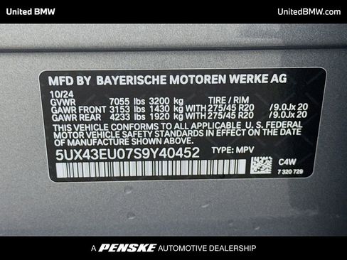 Certified 2025 BMW X5 xDrive50e image 15