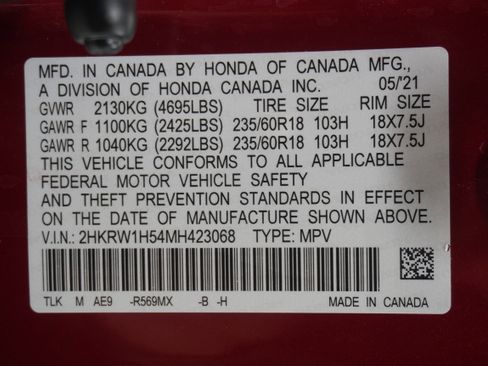 Used 2021 Honda CR-V EX image 28