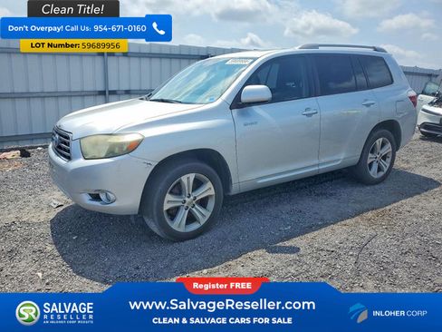 Used 2008 Toyota Highlander Sport AWD/4WD image 1