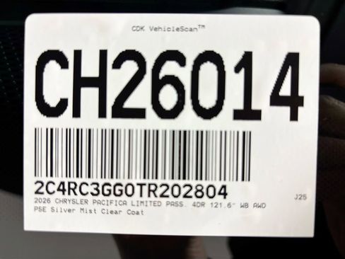 New 2026 Chrysler Pacifica Limited image 25