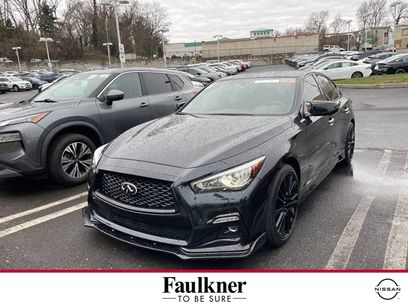 Used 2023 INFINITI Q50 Red Sport 400 w/ Black Opal Edition