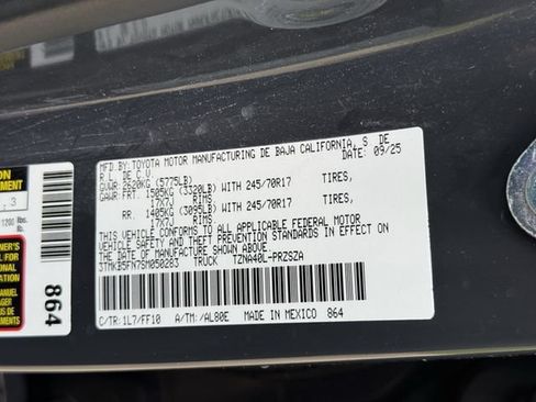 Used 2025 Toyota Tacoma SR5 RWD image 34