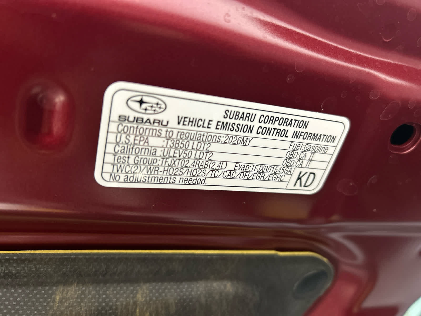 New 2026 Subaru Outback Touring XT AWD/4WD image 11