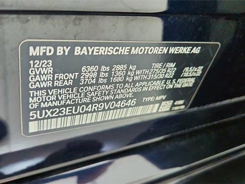 Used 2024 BMW X5 xDrive40i w/ M Sport Package image 62