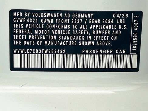 New 2026 Volkswagen GTI S FWD image 34