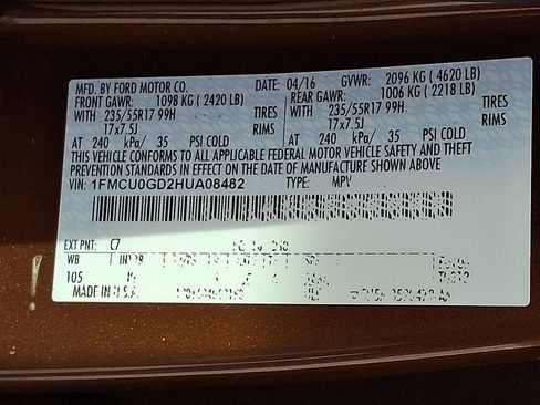 Used 2017 Ford Escape SE image 26