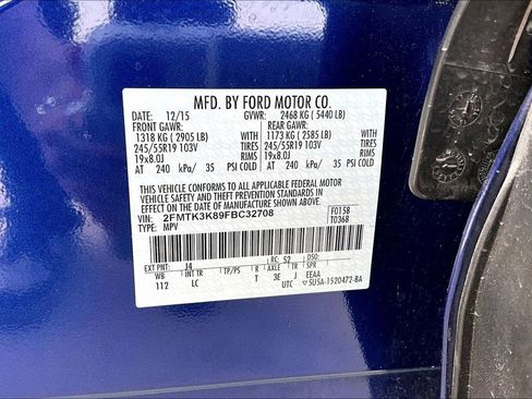 Used 2015 Ford Edge Titanium w/ Technology Package image 32