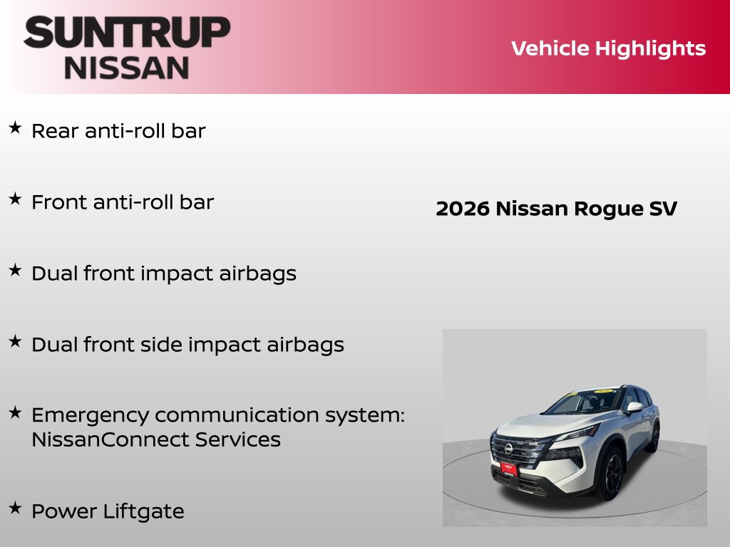 Certified 2026 Nissan Rogue SV AWD/4WD image 30