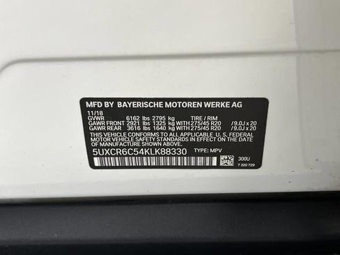 Used 2019 BMW X5 xDrive40i w/ Premium Package 2 image 40