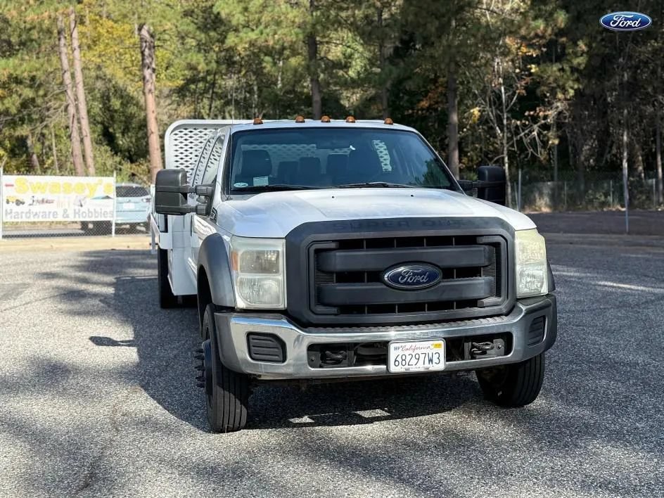 Used 2013 Ford F550 4x4 Crew Cab Super Duty w/ Payload Upgrade Pkg image 1