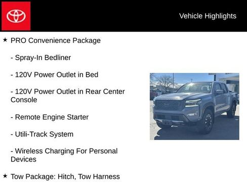 Used 2023 Nissan Frontier PRO-4X w/ Pro Convenience Package image 10