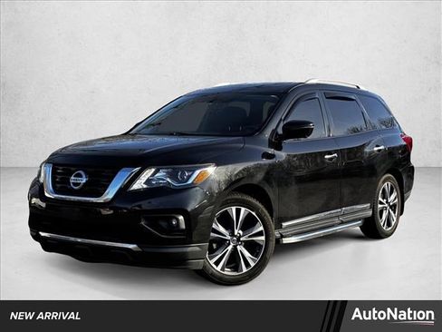 Used 2017 Nissan Pathfinder Platinum w/ Family Entertainment Package image 1