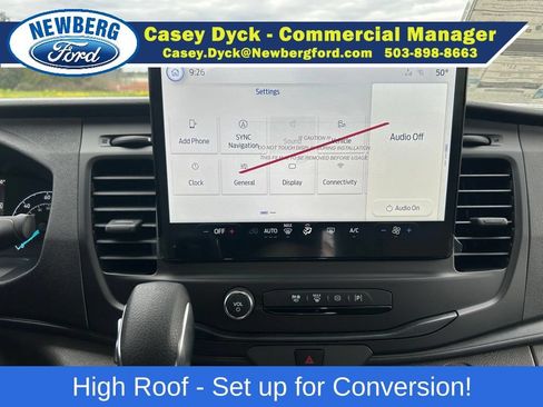 New 2025 Ford Transit 350 148 High Roof AWD w/ Upfitter Package image 13