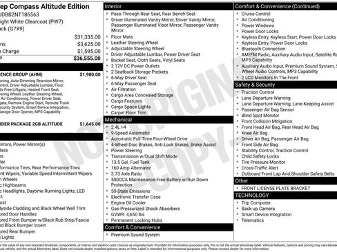 Used 2022 Jeep Compass Altitude w/ Convenience Group image 4