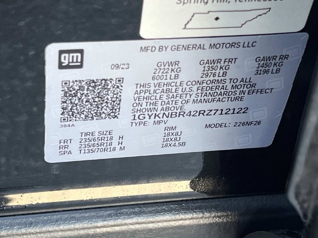 Certified 2024 Cadillac XT5 Luxury w/ LPO, Floor Liner Package AWD/4WD image 18