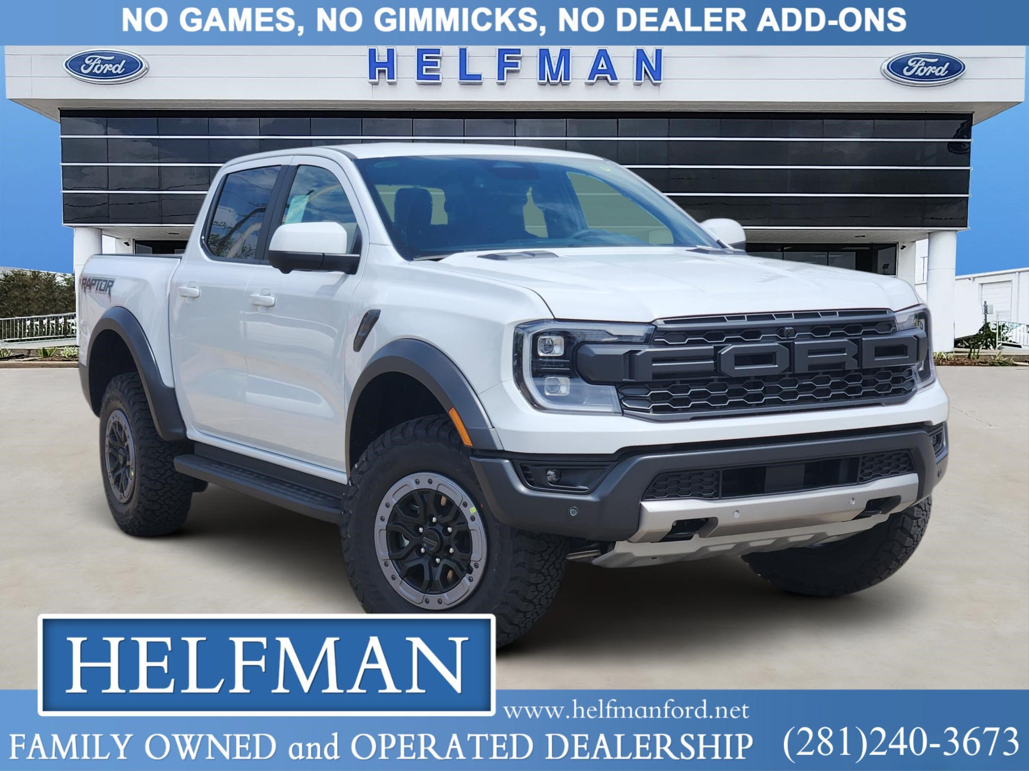 New 2026 Ford Ranger Raptor AWD/4WD image 1