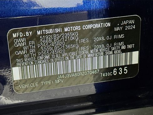 Used 2024 Mitsubishi Outlander SE image 12