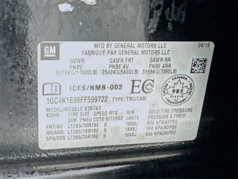 Used 2015 Chevrolet Silverado 3500 High Country image 43