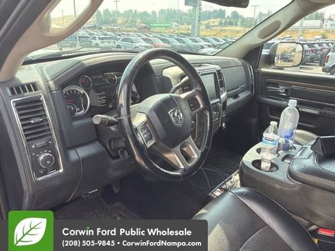 Used 2015 RAM 3500 Laramie w/ Black Appearance Group AWD/4WD image 12