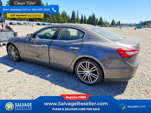 Used 2014 Maserati Ghibli S Q4 AWD/4WD image 3