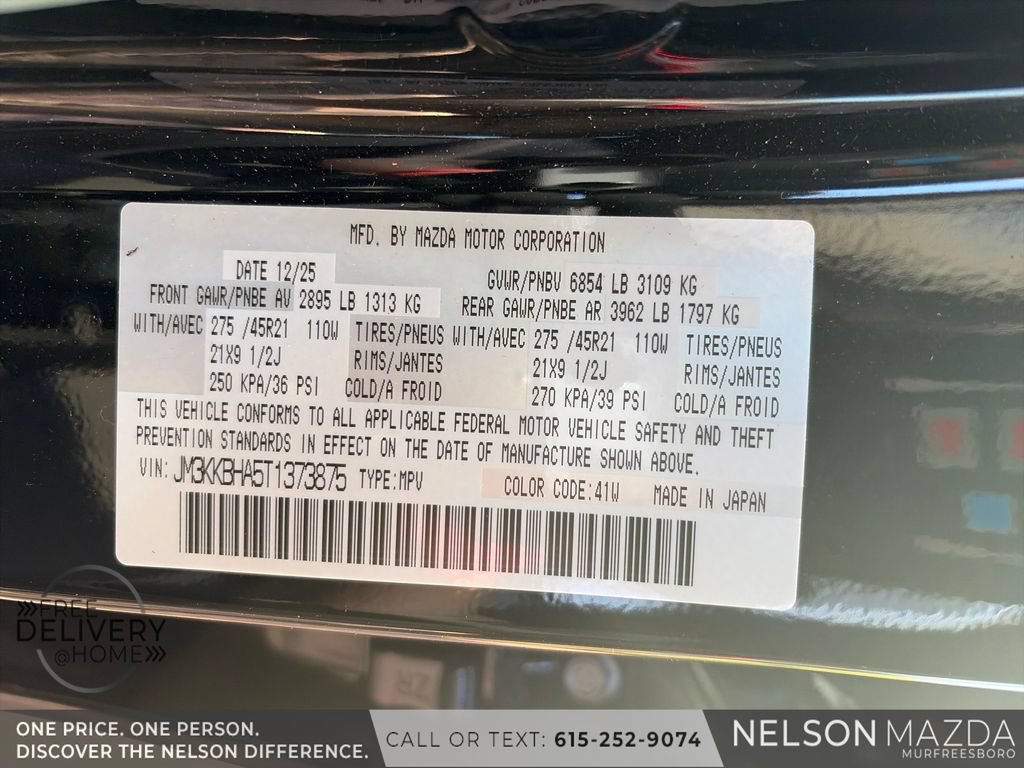 Certified 2026 MAZDA CX-90 Plug-In Hybrid w/ Preferred AWD/4WD image 30