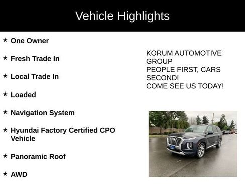 Used 2021 Hyundai Palisade Limited w/ Winter Package image 4