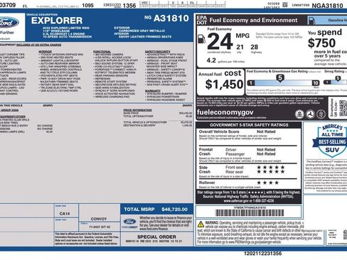 Used 2022 Ford Explorer Limited RWD image 19