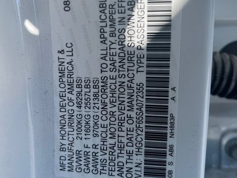 Used 2025 Honda Accord EX-L image 9