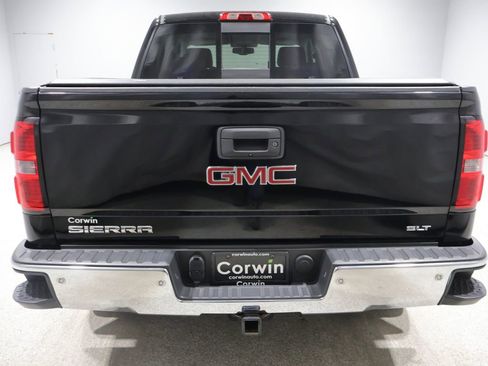 Used 2015 GMC Sierra 1500 SLT w/ SLT Crew Cab Value Package AWD/4WD image 3