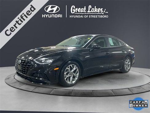 Certified 2021 Hyundai Sonata SEL w/ Convenience Package image 1