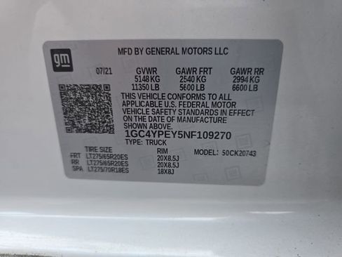 Certified 2022 Chevrolet Silverado 2500 LTZ w/ LTZ Plus Package image 36