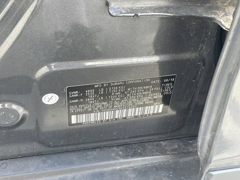 Used 2019 Subaru Outback 2.5i Limited w/ Protection Package #1 image 9