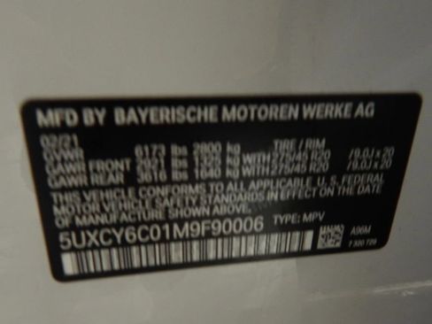 Used 2021 BMW X6 xDrive40i w/ M Sport Package AWD/4WD image 12