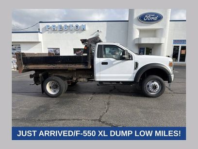 Used 2022 Ford F550 4x4 Regular Cab Super Duty w/ Power Equipment Group