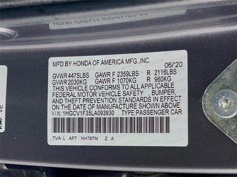 Used 2020 Honda Accord Sport image 35
