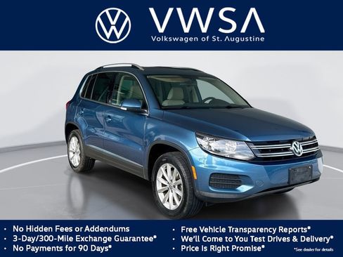 Used 2017 Volkswagen Tiguan Wolfsburg Edition AWD/4WD image 1