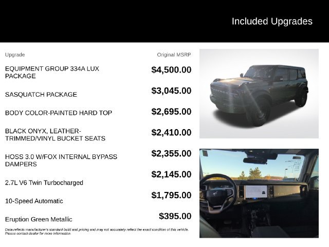 Used 2025 Ford Bronco Badlands AWD/4WD image 5
