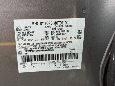 Certified 2023 Ford Edge ST-Line w/ Class II Trailer Tow Package image 30