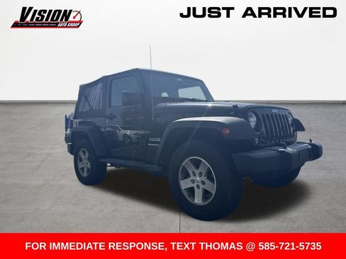 Used 2015 Jeep Wrangler Sport w/ Quick Order Package 23S AWD/4WD image 3