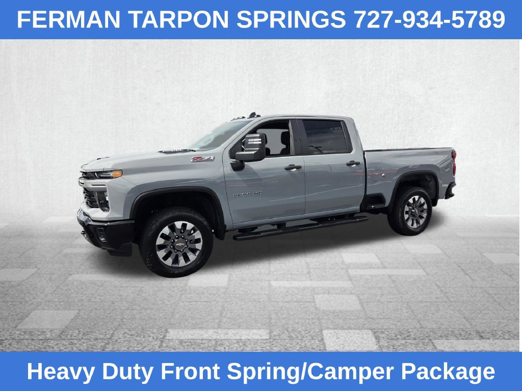 Certified 2024 Chevrolet Silverado 2500 Custom w/ Custom Value Package AWD/4WD image 6