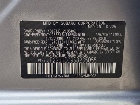 Used 2025 Subaru Crosstrek 2.0i Premium AWD/4WD image 33